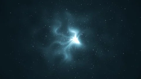 4K 3D Nebulae, clouds and stars field Scenic Spiral Infinite Galaxy Outer Space Stock Footage 246581806