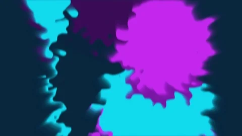 4K 3D rendering violet Neon colors Stock-Footage 114333709