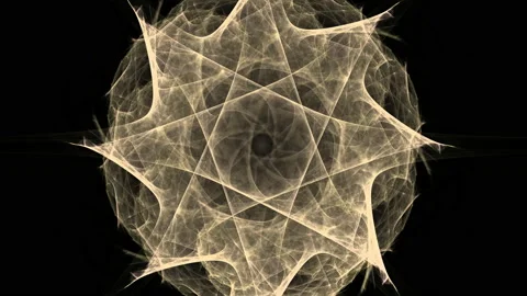 4K 3D seamless loop colorful dynamic energy flame circle sparks Stock Footage 153275324