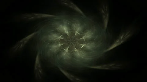 4K 3D seamless loop colorful dynamic energy flame circle sparks Video stock 155169492