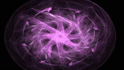 4K 3D seamless loop colorful dynamic energy flame circle sparks Video stock 157231960