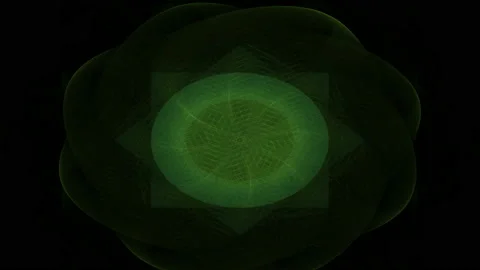 4K 3D seamless loop colorful dynamic energy flame circle sparks Stock Footage 168188559