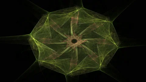 4K 3D seamless loop colorful dynamic energy flame circle sparks Stock Footage 201431216