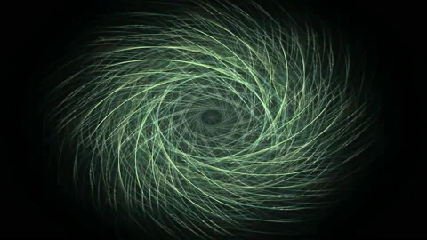 4K 3D seamless loop colorful dynamic energy flame circle sparks Stock Footage 238398789