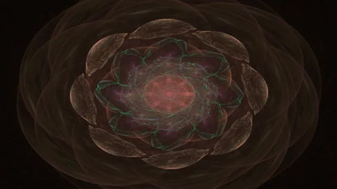 4K 3D seamless loop colorful dynamic energy flame circle sparks Stock Footage 272671231