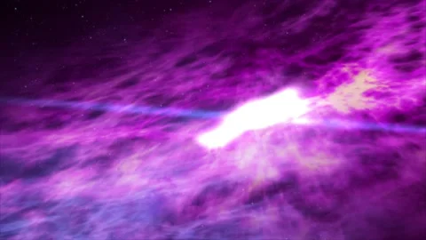 4K 3D Space Exploration To The Orion Nebula Loop Stock Footage 211818048