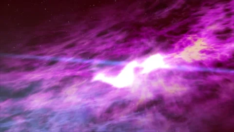 4K 3D Space Exploration To The Orion Nebula Loop Stock Footage 211919059