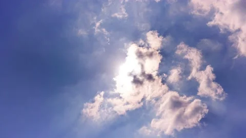 4K. 4096x2304P. 24FPS. Time lapse, beautiful sky with clouds background, Sky  Видео 149486673