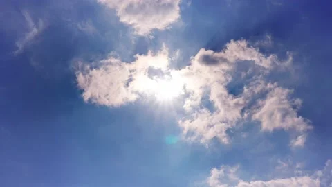 4K. 4096x2304P. 24FPS. Time lapse, beautiful sky with clouds background, Sky  스톡 동영상 149486867