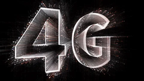4k 4G word,Matrix binary computer code text design animation. Stock Footage 118659292