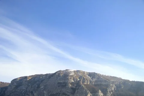 4k / 5k - Mountain timelapse in winter Stock Footage 34490687