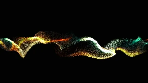 4K 60 fps. Abstract loopable blue and violet wavy motion background. Stock Footage 211093959