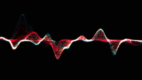 4K 60 fps. Abstract loopable blue and violet wavy motion background. Stock Footage 211094602