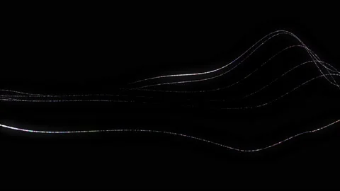 4K 60 fps. Abstract loopable blue and violet wavy motion background. Stock Footage 211097441