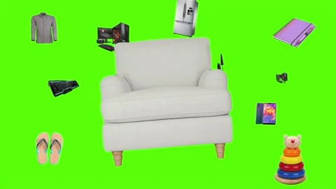 4K 60 fps navigation animation between e-commerce products. Stock Footage 201307479