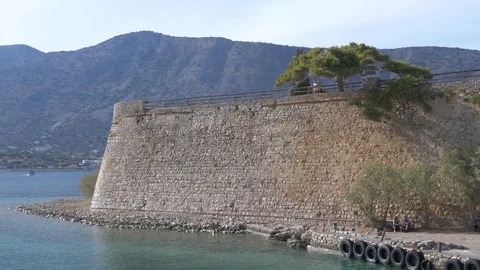 4k 60 fps  Spinalonga Island Crete Stock Footage 112604100