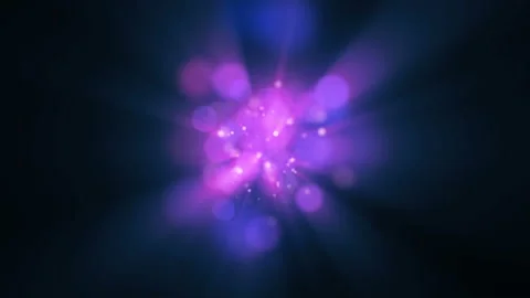 4k. 60fps. Bokeh sphere cloud. Merry Christmas Stock Footage 119346477