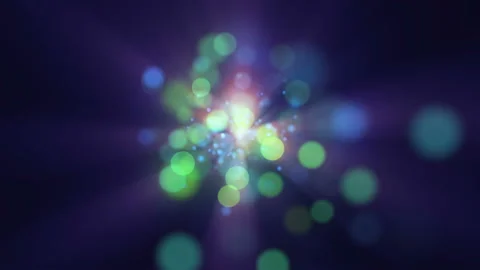 4k. 60fps. Bokeh sphere cloud. Merry Christmas template. Stock Footage 119346485