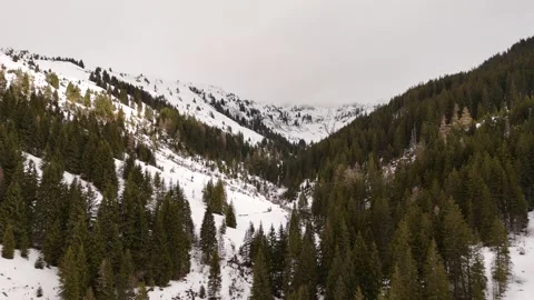 4K 60fps Drone Cinematic Long Flight Through Henlabbach Valley, Stock Footage 332262822