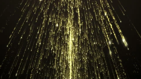 4K 60FPS Falling Gold Glitter Particles Background Seamless Loop Stock Footage 170435783