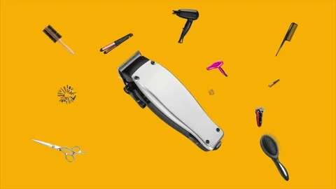 4K 60fps navigation animation between e-commerce products. Personal care. Stock Footage 201496348