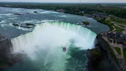 4K 60fps Niagara Falls, Canada Stock Footage 261060331