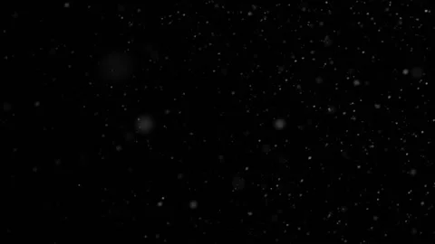 4K 60FPS White Dust Particles. Winter snowflakes. Looped footage 動画素材 170237427