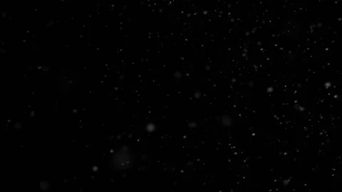 4K 60FPS White Dust Particles. Winter snowflakes. Looped footage 動画素材 170237608