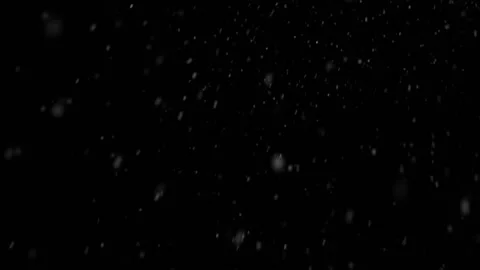 4K 60FPS White Dust Particles. Winter snowflakes. Looped footage Stock Footage 170248159