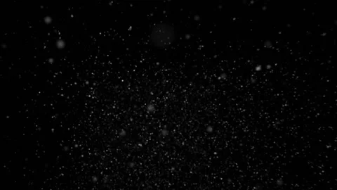 4K 60FPS White Dust Particles. Winter snowflakes. Looped footage Stock Footage 170248194