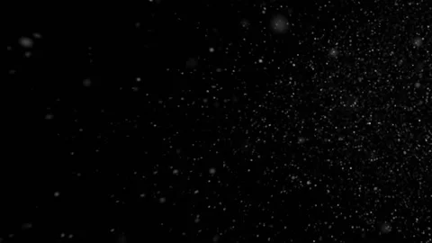 4K 60FPS White Dust Particles. Winter snowflakes. Looped footage Stock Footage 170248195