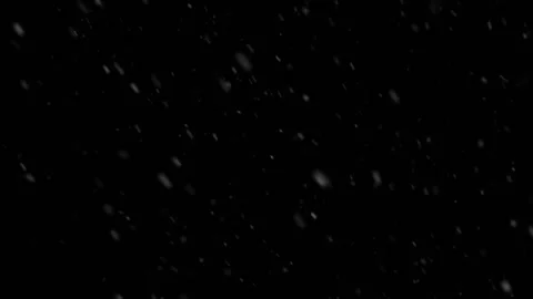 4K 60FPS White Dust Particles. Winter snowflakes. Looped footage Stock Footage 170249887