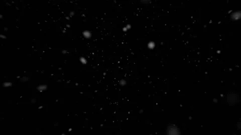 4K 60FPS White Dust Particles. Winter snowflakes. Looped footage Stock Footage 170253701