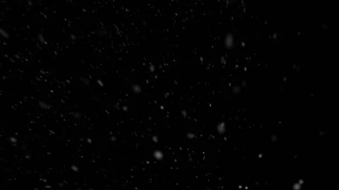 4K 60FPS White Dust Particles. Winter snowflakes. Looped footage Stock Footage 170292200