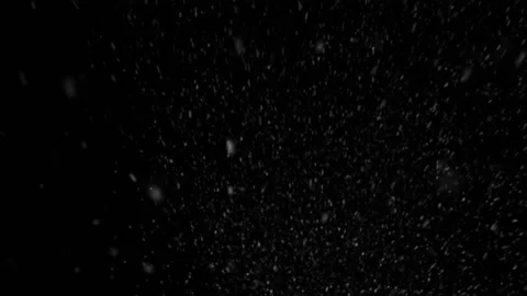 4K 60FPS White Dust Particles. Winter snowflakes. Looped footage Stock Footage 170292210