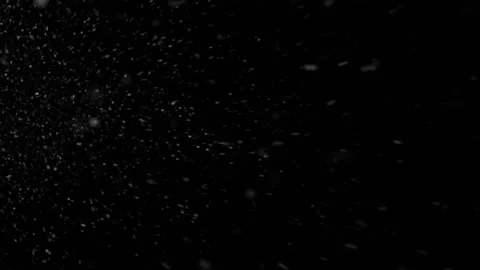 4K 60FPS White Dust Particles. Winter snowflakes. Looped footage Stock Footage 170292334