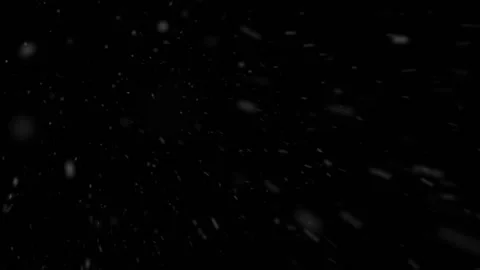 4K 60FPS White Dust Particles. Winter snowflakes. Looped footage Stock Footage 170292549