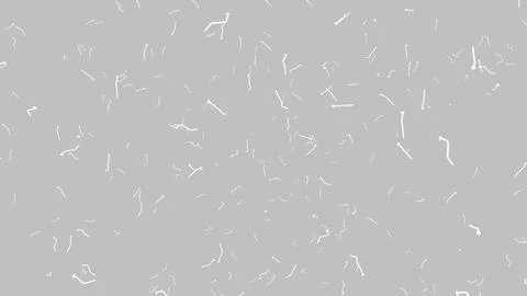 4K Abstract 3D Render with Striped Geometric Shapes Stock Illustration