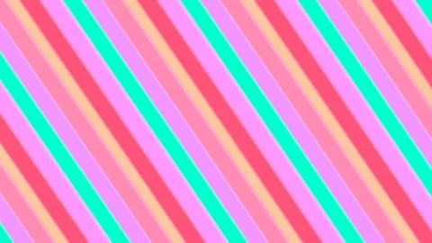 4K Abstract 3D Render with Striped Geometric Shapes Stock Illustration