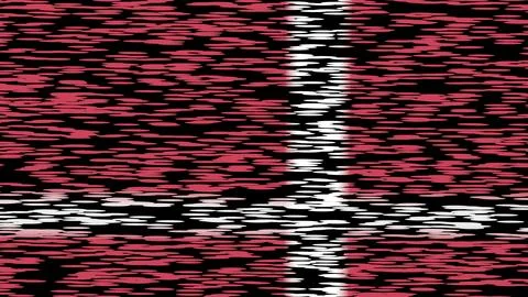 4K Abstract 3D Render with Striped Geometric Shapes Stock Illustration