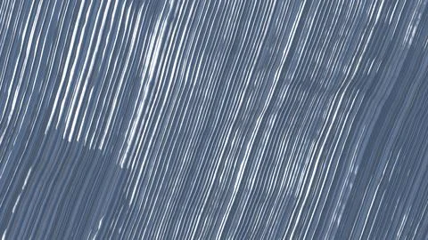 4K Abstract 3D Render with Striped Geometric Shapes Illustrazione stock