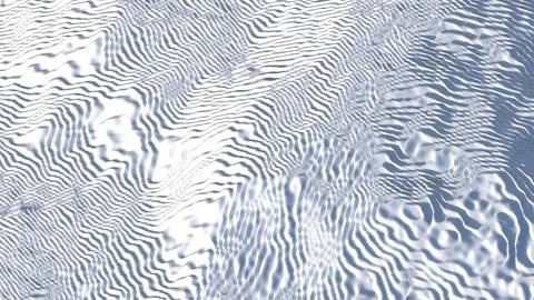4K Abstract 3D Render with Striped Geometric Shapes Illustrazione stock