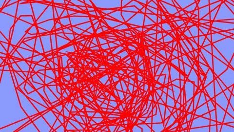 4K Abstract 3D Render with Striped Geometric Shapes Stock Illustration