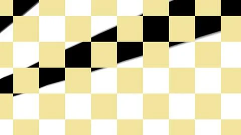 4K Abstract 3D Render with Striped Geometric Shapes Stock Illustration