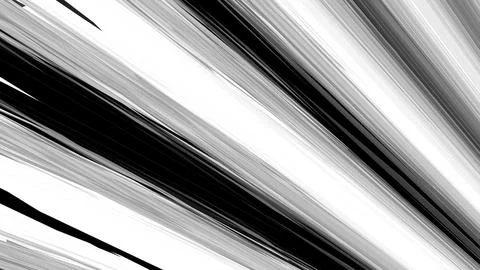 4K Abstract 3D Render with Striped Geometric Shapes Illustrazione stock