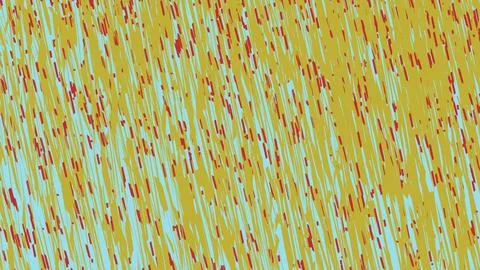 4K Abstract 3D Render with Striped Geometric Shapes Stock Illustration