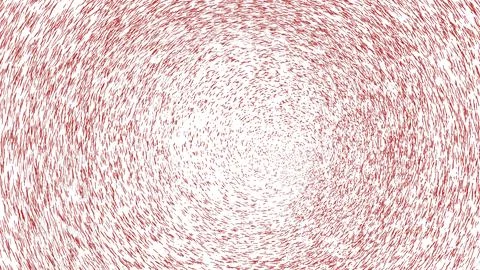 4K Abstract 3D Render with Striped Geometric Shapes Illustrazione stock