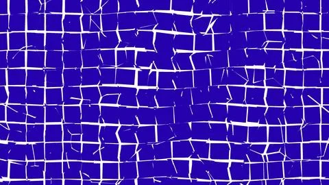 4K Abstract 3D Render with Striped Geometric Shapes Stock Illustration