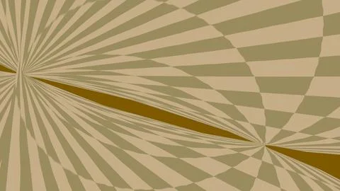 4K Abstract 3D Render with Striped Geometric Shapes Stock Illustration