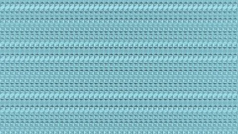 4K Abstract 3D Render with Striped Geometric Shapes Illustrazione stock